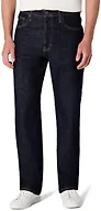 Amazon Essentials Men's Heavyweight Denim Rigid Loose Fit Jeans, 5 Pocket, Generously Proportioned, Rinse, 31W x 34L