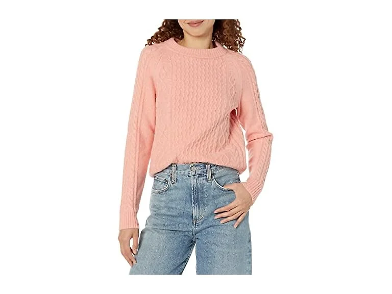 Amazon Essentials Women Stitch Cable Sweater