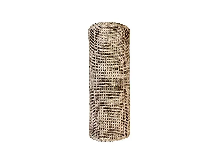 10" Wide Poly Burlap Mesh No Foil