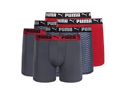 PUMA Men's 6 Pack Sportstyle Boxer Briefs