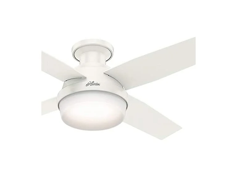 Hunter Fan 44" Light Kit, Fresh White