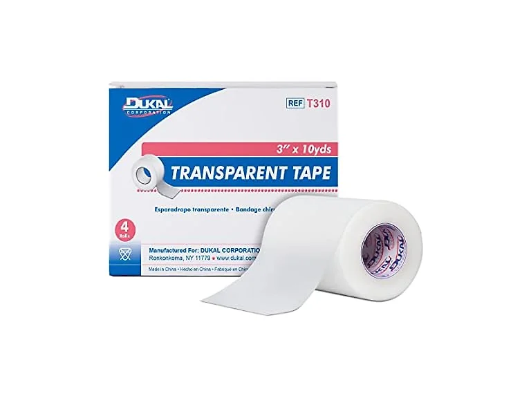 Dukal Transparent Tape 3" x 10yd