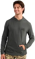 HUK Mens Short Sleeve Performance Tee, Fishing T-Shirt for Men, Huk and Bars - Dark Shadow, X-Large