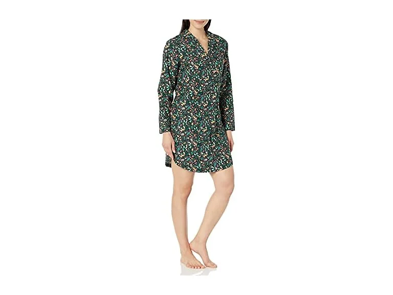 Amazon Essentials Women's Notch Collar Nightgown