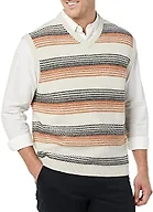 Amazon Essentials Men's Lambs Wool Sweater Vest, Pale Grey Ombre, X-Large Tall
