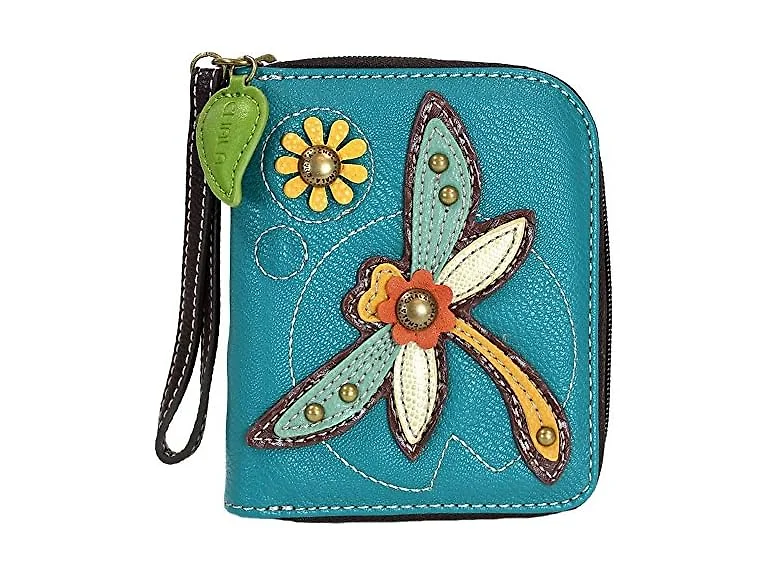  Chala Dragonfly Zip-Around Wallet/Wrist