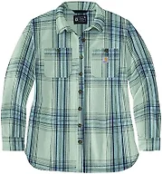Carhartt Women's Loose Fit Twill Shirt Jac, Neptune, X-Small