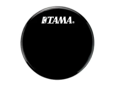 Tama Logo Resonant Bass Drum Head 22 in. Black