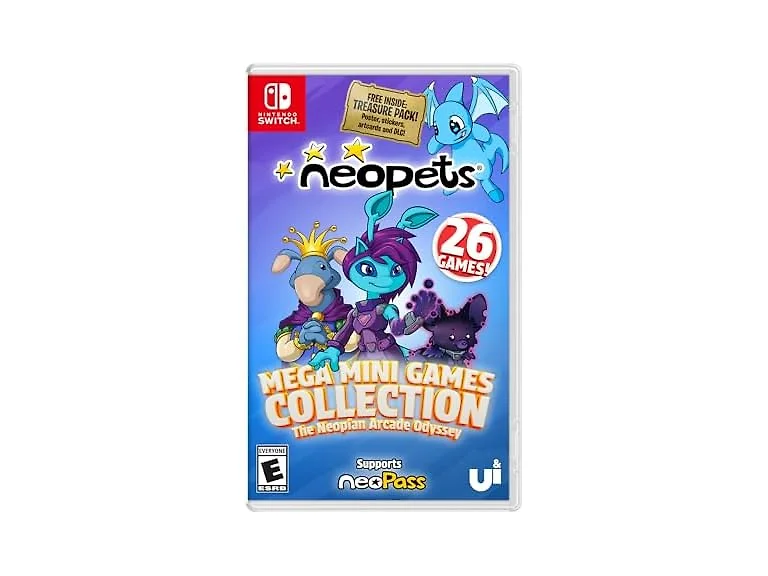 Neopets Mega Mini Games Collection - The Neopian Arcade Odyssey