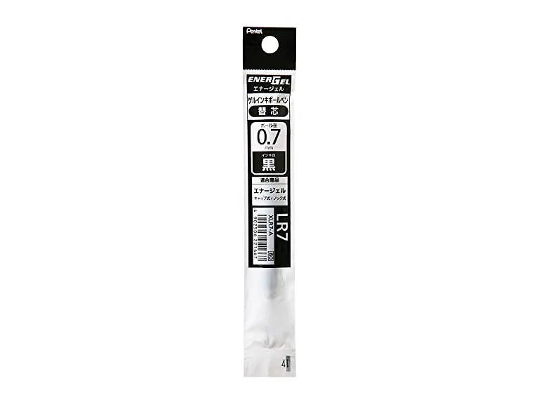 Pentel Gel Ballpoint Pen Refill for Energel, Black
