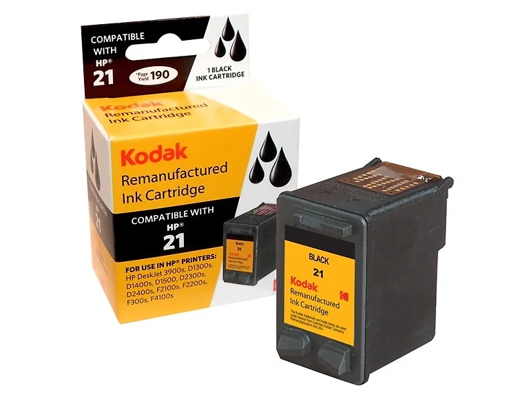 Compatible HP 21 Ink Cartridge Combo Pack (2 Black)