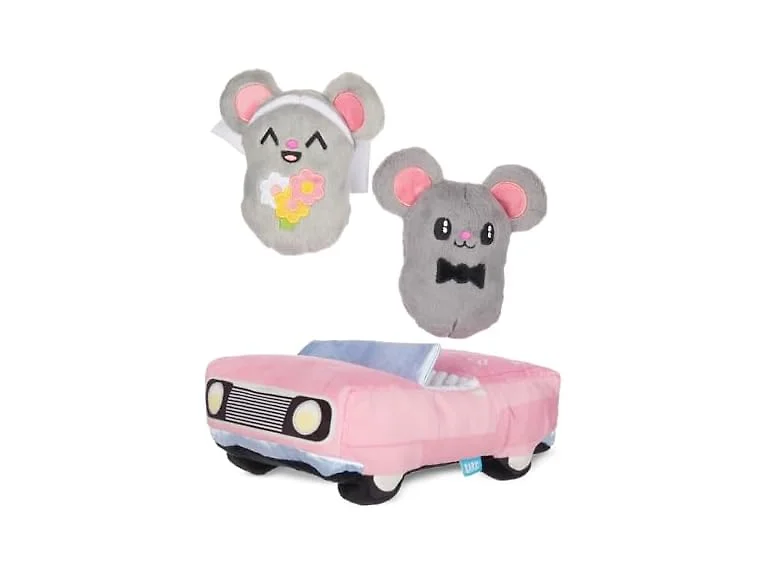 Barkbox Mister & Mouses Dog Toy | 3-in-1 Plush