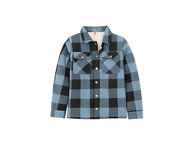 Zenthace Boys (L) Flannel Shirt Jacket