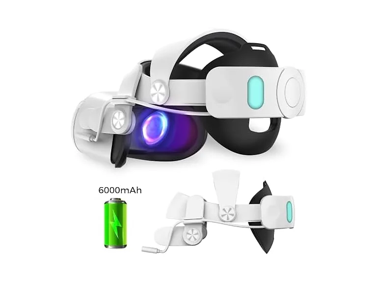 Alpha Digital Quest 2 Head Strap w/ 6,000mAh Battery