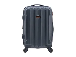 kensie Women's Alma Hardside Spinner Luggage, Expandable, Midnight Blue, Carry-On 20-Inch