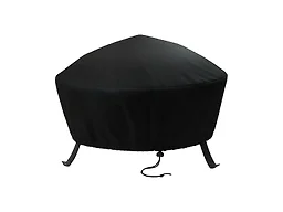 Sunnydaze Decor FI-4018BLK3-INV 40 In Round Fi