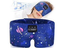 Sleep Mask With Bluetooth Headphones