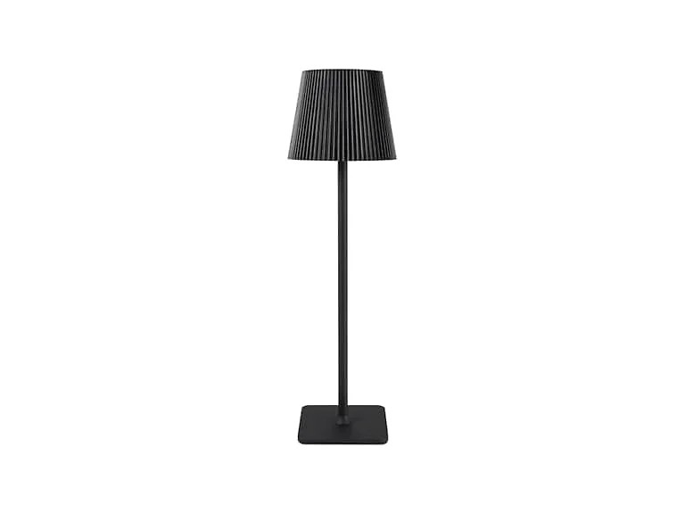 Mikasa Fluted Rechargeable LED Table Lam
