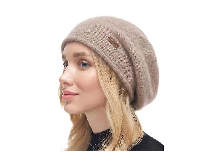 FURTALK Slouchy Beanie-Mixed Brown
