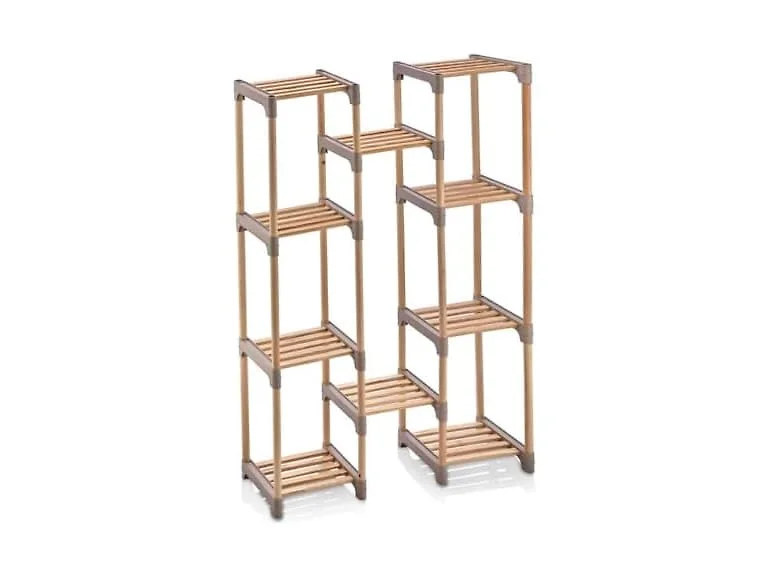 Honey-Can-Do 10-Tier Wood Plant Stand