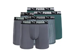 PUMA Men's 6 Pack Sportstyle Boxer Briefs