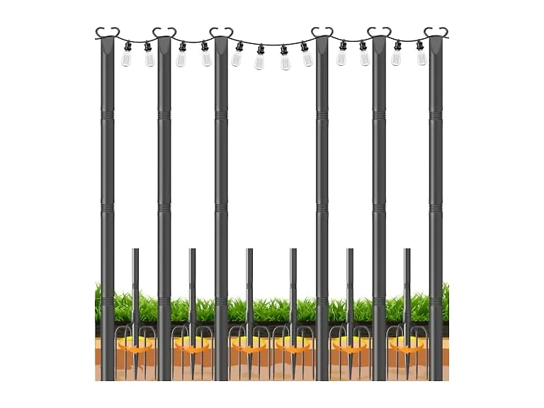 JYTOBN 10FT String Light Poles 