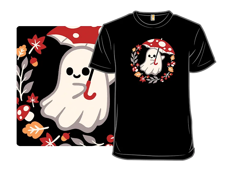 Spooky Mushroom Umbrella