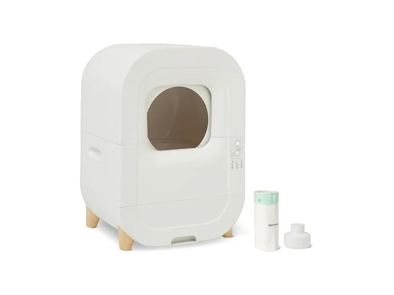Amazon Basics Automatic Self-Cleaning Cat Litter Box