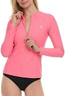 Hurley BOS-B0GJ718GPN XX-Large Hurley Womens Full-Zi