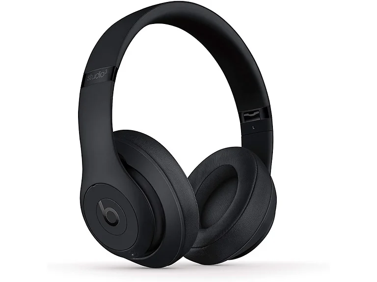 Beats Studio3 Wireless Headphones - Matte Black (Renewed) (Open Box)