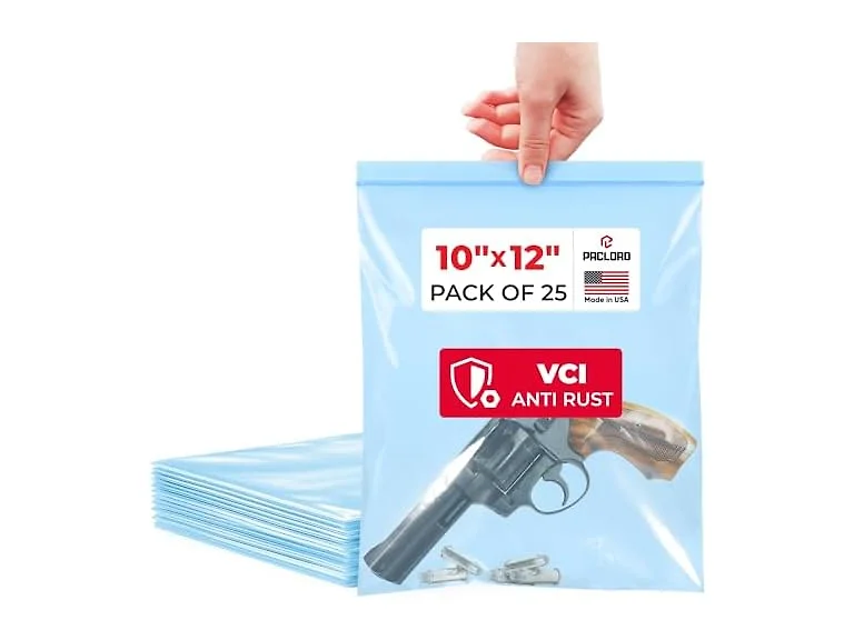 VCI Reclosable Poly Bags 10" x 12", Pack of 25