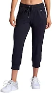 HEAD Women’s Rebound Jogger, Standard Fit, 24” Inseam, Stretch Midweight Material, Black Heather, X-Large
