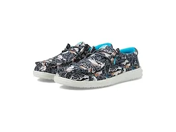 Hey Dude Mens Shoes, Wally H2O Tropical, Black/Tropical, 48