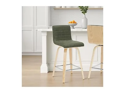 Armen Living Vienna Counter Height Bar Stool, Set of 3