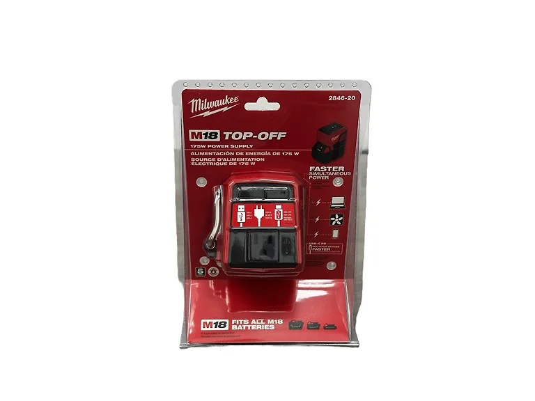 Milwaukee 2846-20 M18 18V 175W Compact Inverter