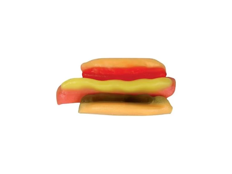 Gummy Hot Dog Candies (Pack of 101)