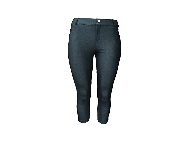 Yelete Women (XL) Classic Solid Capri 817jn251p