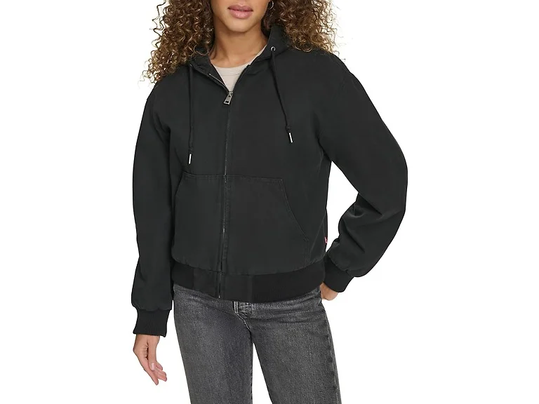 Levi's Women (XS) Workwear Bomber Black (filled)
