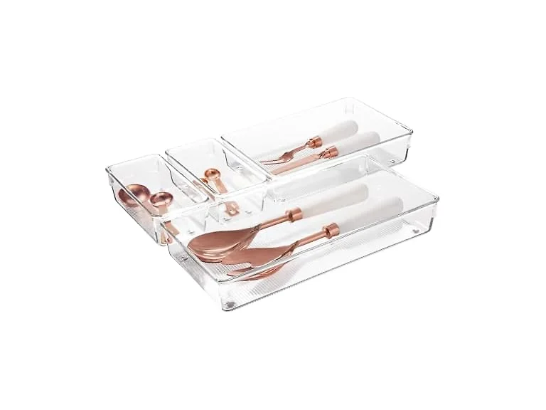 4-Piece Kitchen Drawer Organizer Set