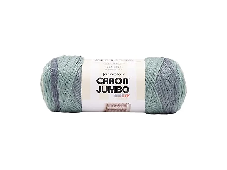 Caron Yarn Jumbo Print OMB WHTE Water