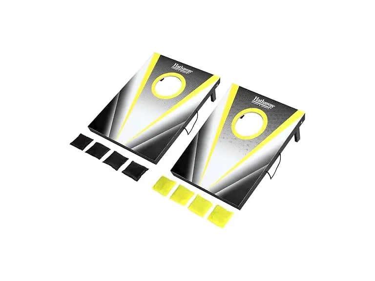 Hathaway Compact Cornhole Bean Bag Toss Game Set