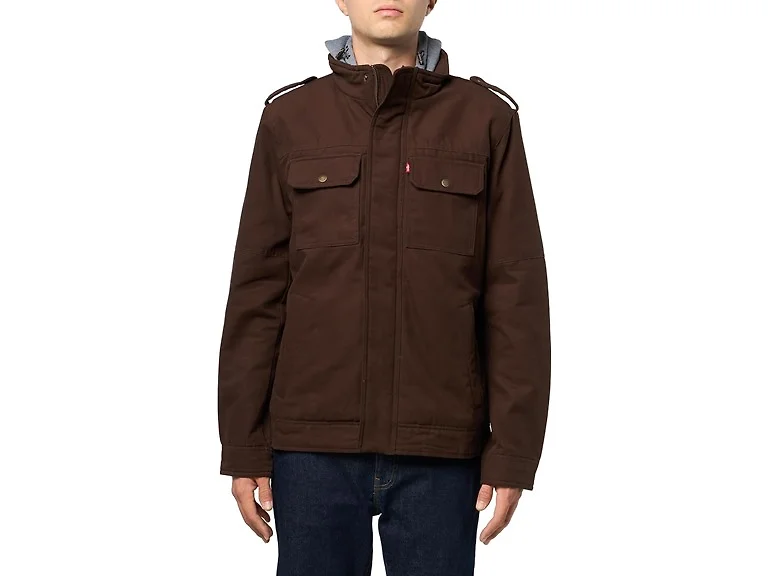 Levi's Men (M) Hooded Utility Jacket