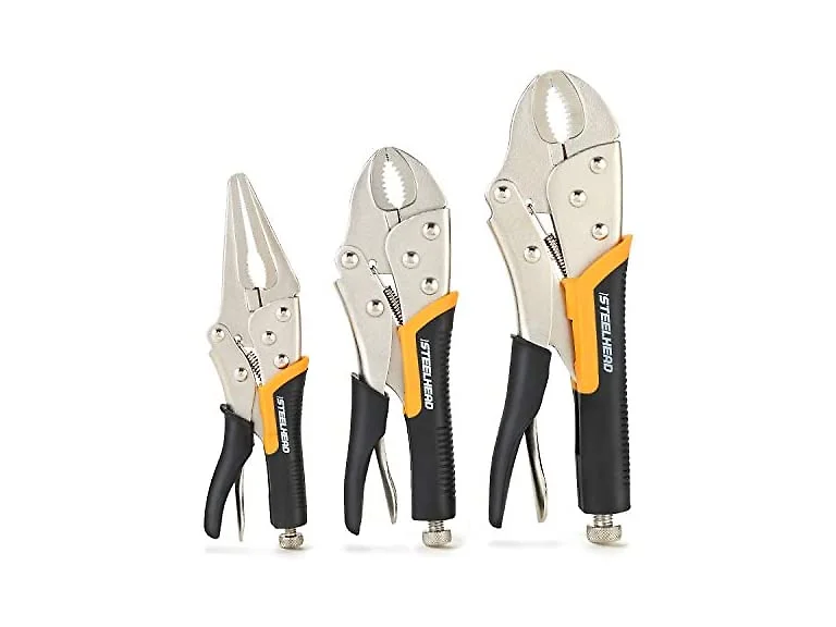 STEELHEAD 3-Piece Locking Pliers Set