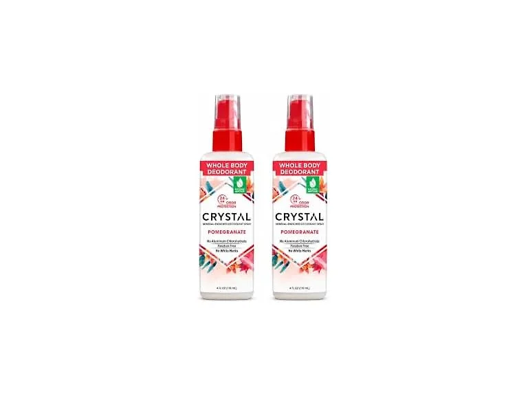 Crystal Mineral Deodorant Spray Pomegranate 4.0
