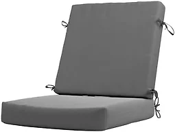 Dining Chair Cushion Charcoal