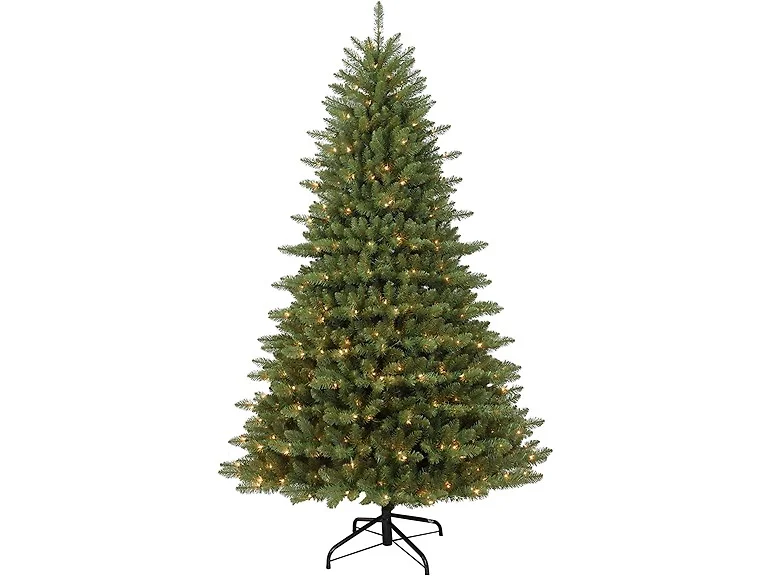 Santa's Workshop, Inc 7.5' Pre-lit Cascade Pine, 2240 Tips