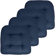 Sweet Home Collection SHC-PATIO-NVY-4PK 4-Pack Rever