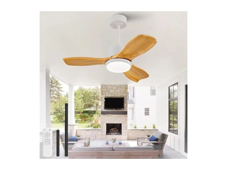 KBZZ 36" Ceiling Fan w/ Light & Remote