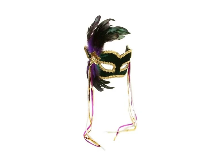 Rubies Peacock Carnival Half Mask for Adults