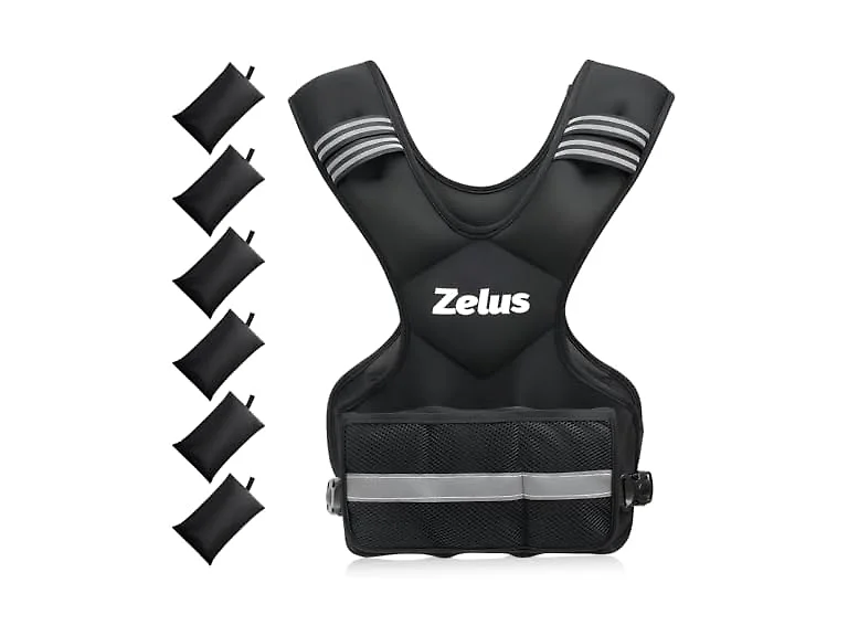 ZELUS Adjustable Weighted Vest 20-32lbs